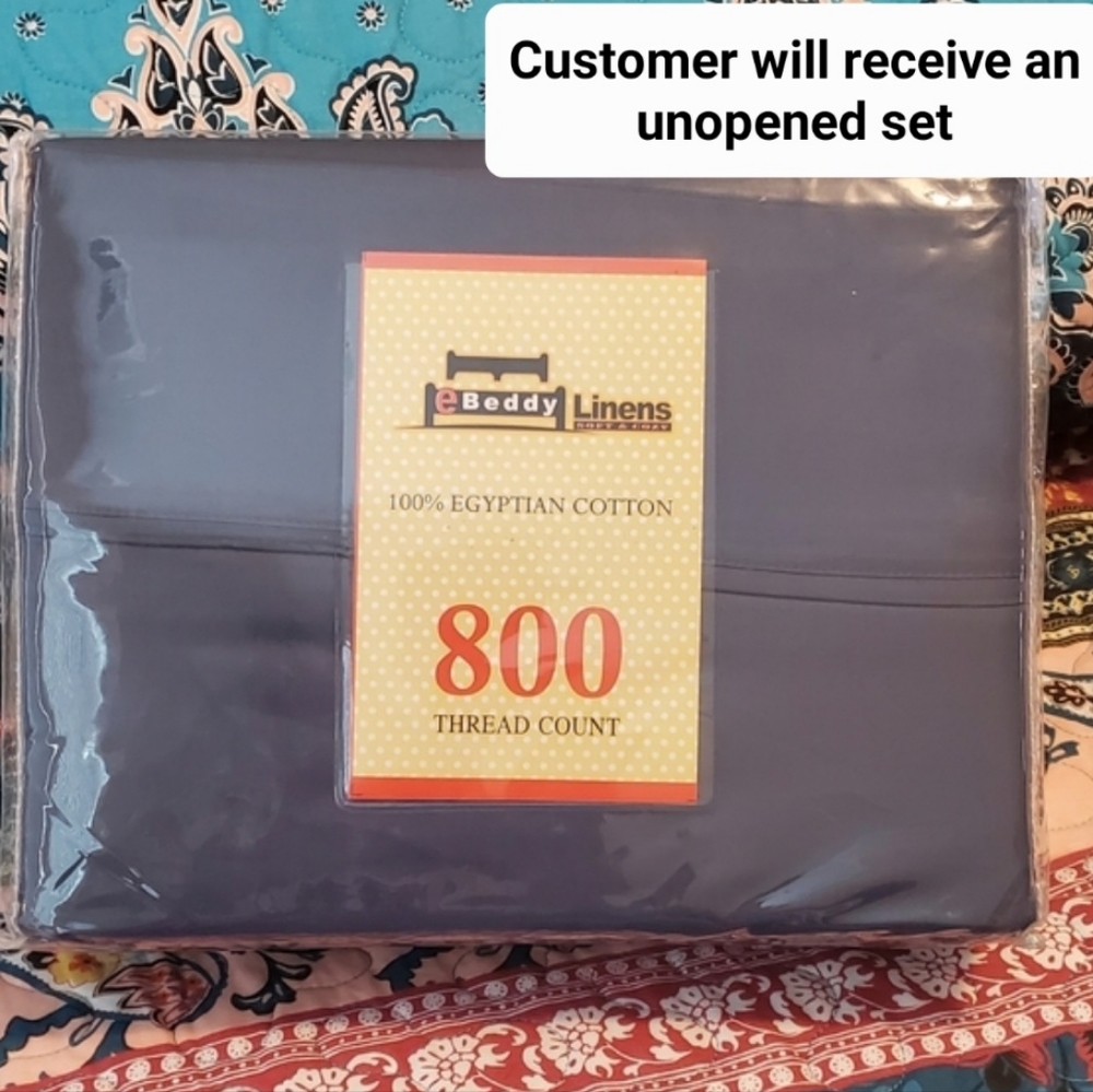 NEW Hotel 100% Egyptian Cotton Sheet Set